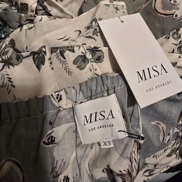 MISA Faena Floral-print Ruffle-trimmed Maxi Dress - Picture 5 of 8